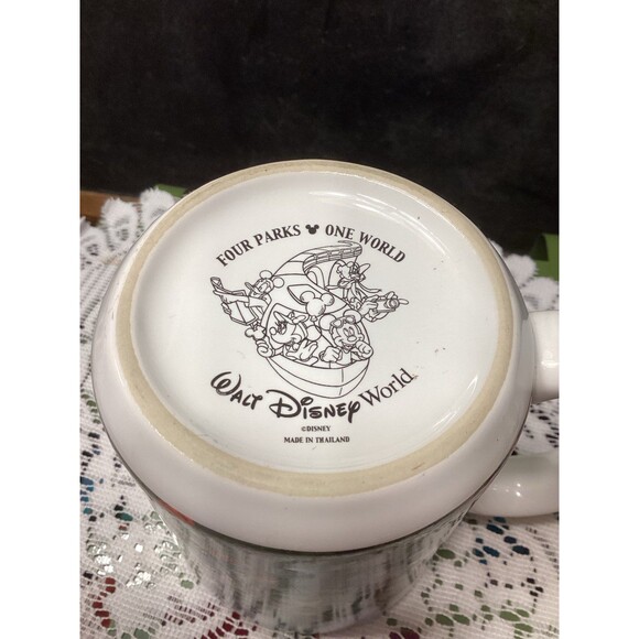 Walt Disney World Grandma Coffee Mug Vintage Made in Thailand 3D Effect Heavy - Picture 10 of 10